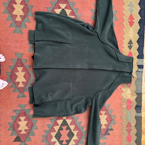 Rundholz Army Green Fleece Jacket MSRP $ 625 - Picture 4 of 6
